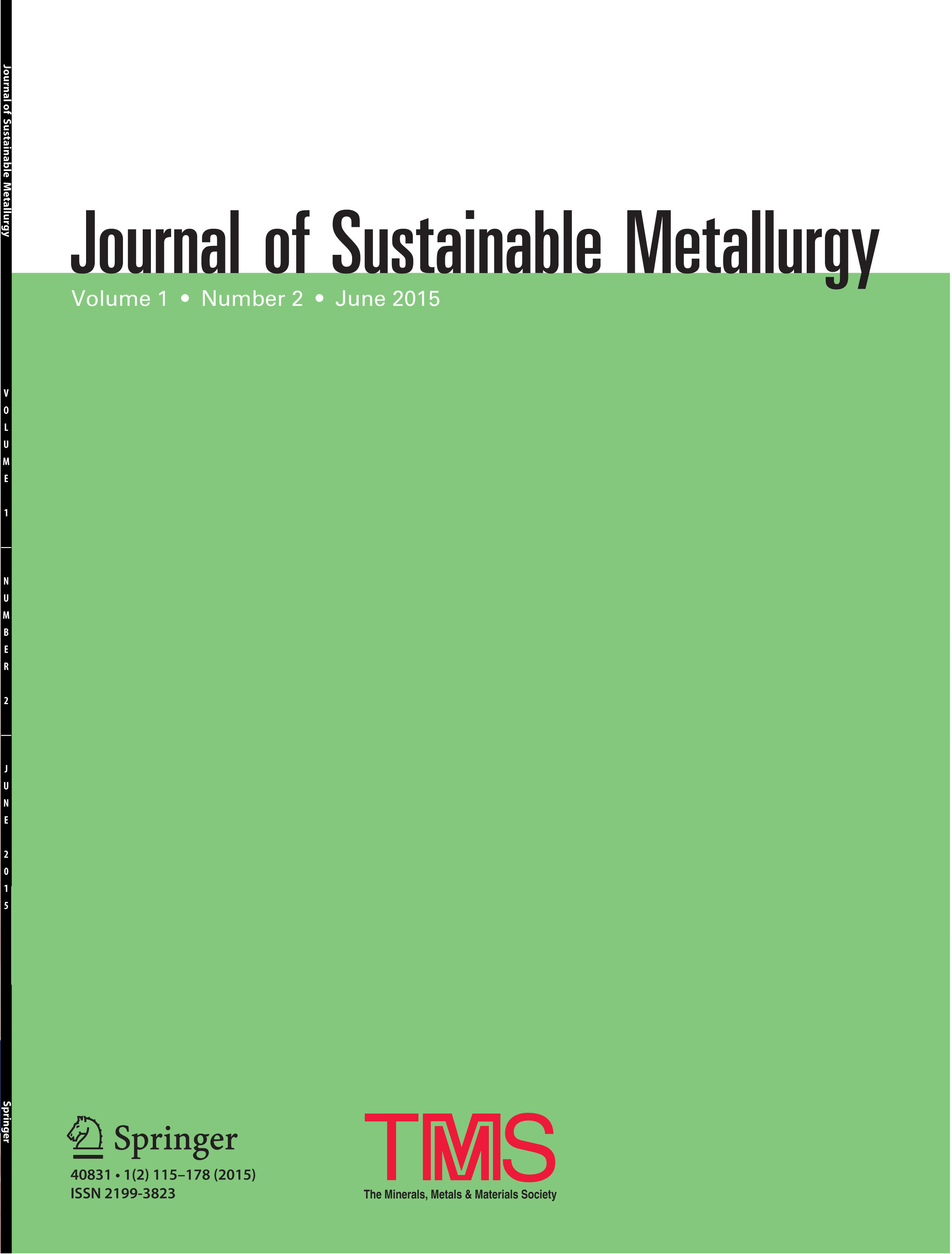 Journal of Sustainable Metallurgy